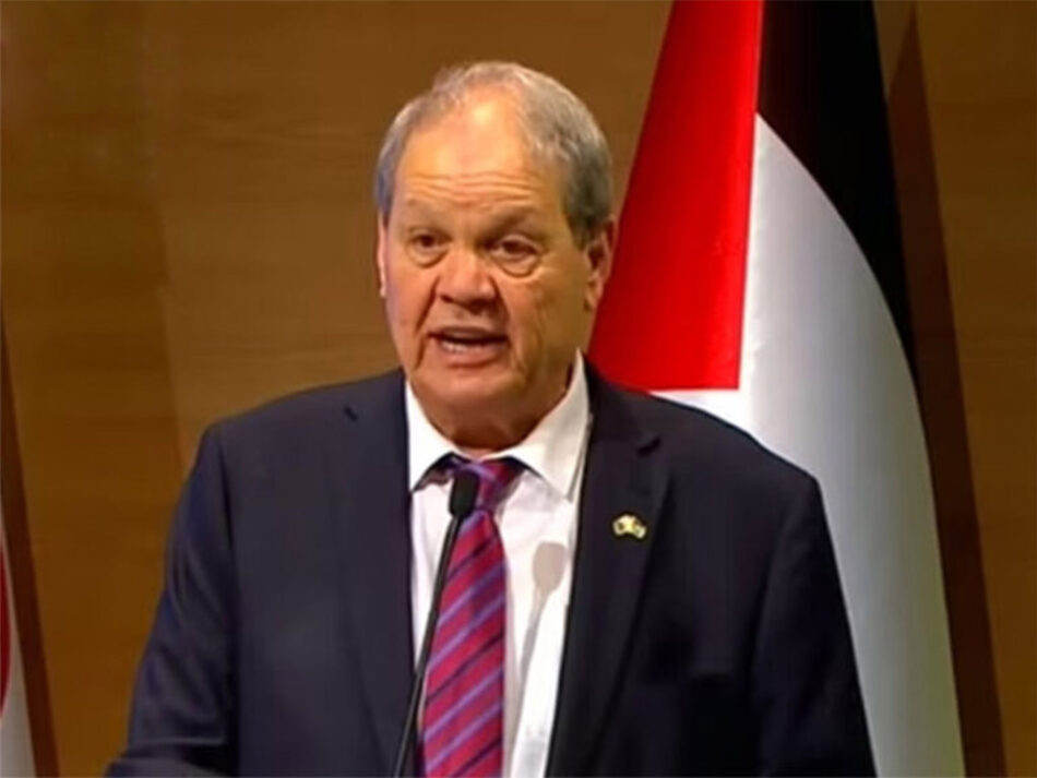 Dirigente palestino pide ayuda global y fin de ataques israelíes