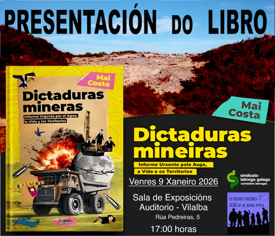 Presentación libro «Ditaduras mineiras» coa autora Mai Costa