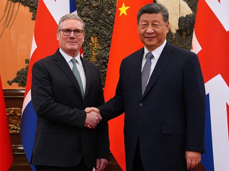 Xi y Starmer abogan por asociación estratégica integral a largo plazo