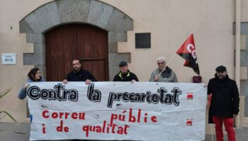 La vaga parcial indefinida continúa a Correu Sant Pere i Sant Antoni Vilamajor