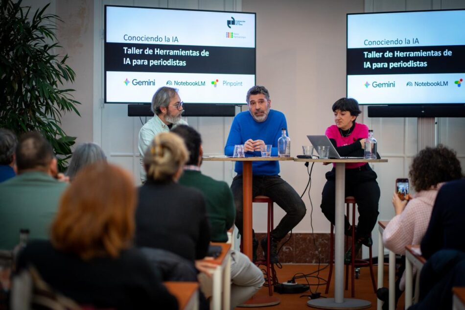 Lucho Palazzo Gallo destaca la importancia del periodismo para combatir los bulos de la extrema derecha