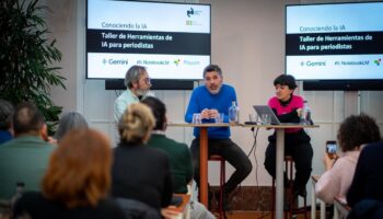 Lucho Palazzo Gallo destaca la importancia del periodismo para combatir los bulos de la extrema derecha