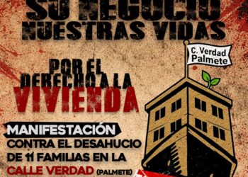 Convocada en Sevilla manifestación el 14 de febrero contra las últimas medidas de la Ley de Vivienda del PP que agravan el acceso a este derecho