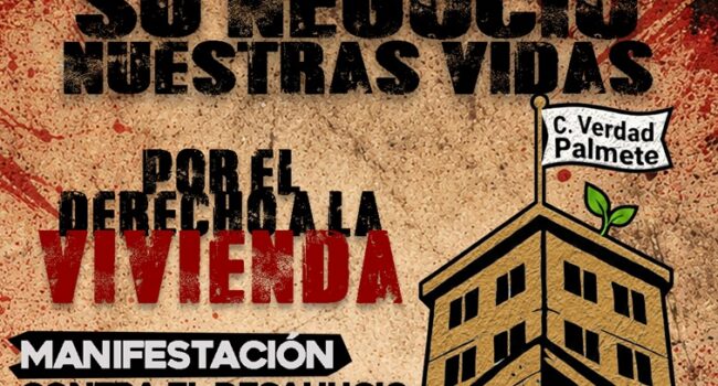 Convocada en Sevilla manifestación el 14 de febrero contra las últimas medidas de la Ley de Vivienda del PP que agravan el acceso a este derecho