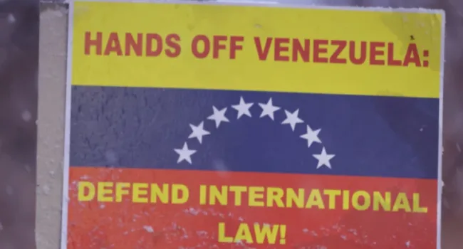 Concentración frente a prisión de Brooklyn exige liberación del presidente Maduro y Cilia Flores