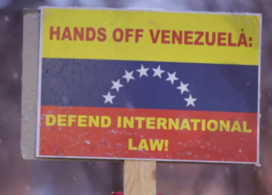 Concentración frente a prisión de Brooklyn exige liberación del presidente Maduro y Cilia Flores