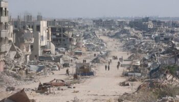 Donald Trump presenta plan para “reconstruir” una Gaza devastada con armas de EE.UU.