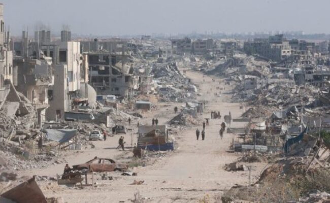 Donald Trump presenta plan para “reconstruir” una Gaza devastada con armas de EE.UU.