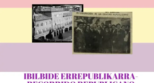 Acto por el 153 aniversario de la Primera República (11-2-1873) en Erandio (Vizcaya) el 22 de febrero