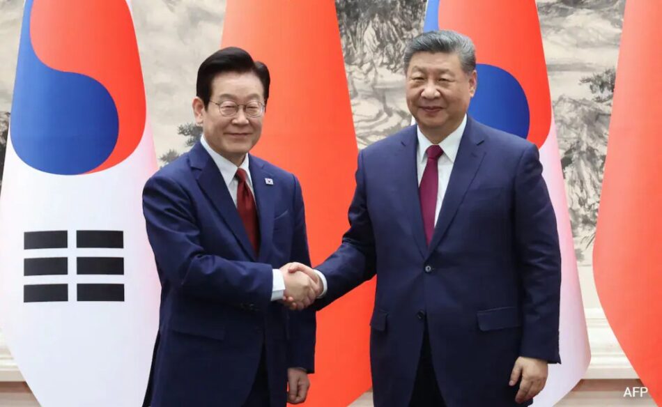 Corea del Sur prioriza los nexos económicos en la visita oficial de su presidente a Shanghai