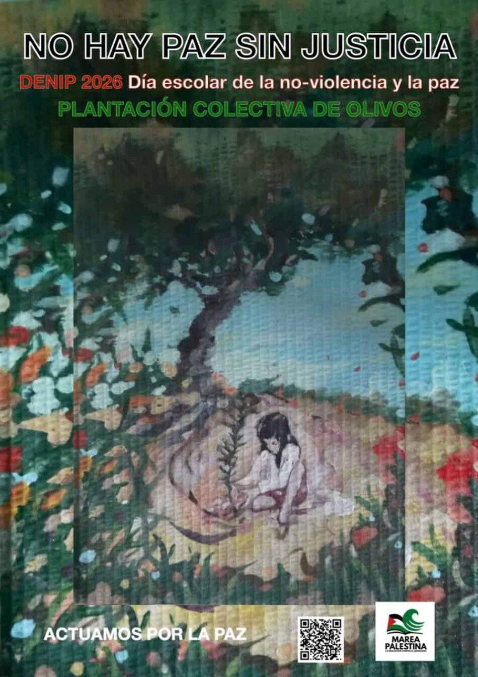 Plantación de olivos en los centros educativos para conmemorar el Día Escolar de la No Violencia y la Paz