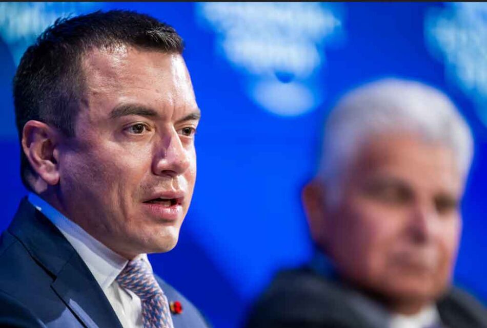 Noboa embarca a Ecuador en una guerra arancelaria con Colombia