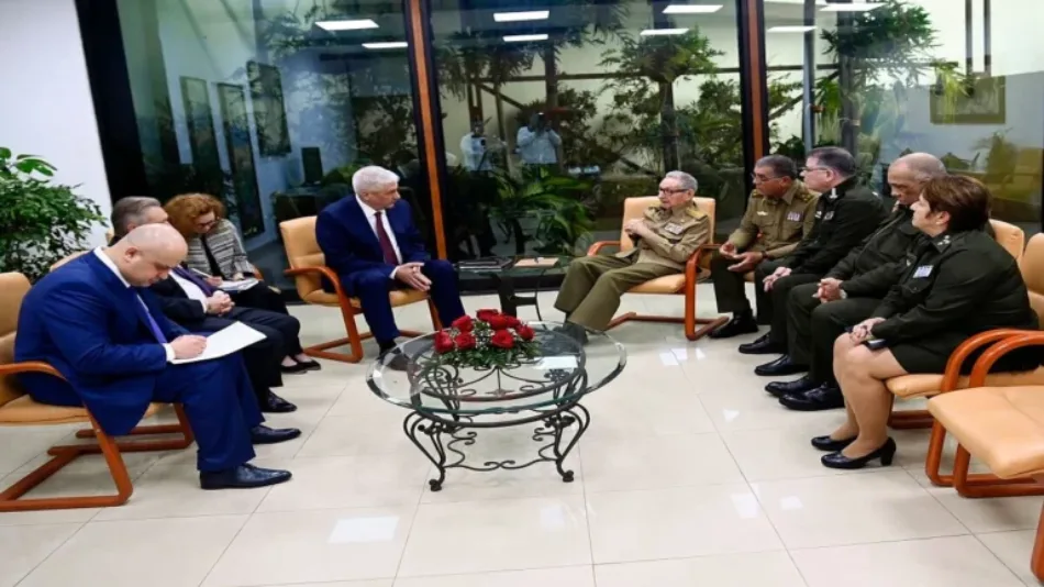 Ministro del Interior ruso aborda con Raúl Castro el reciente ataque de EE.UU. a Venezuela