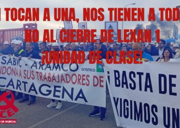 El PCRM apoya las movilizaciones de los trabajadores de Sabic y exige la paralización del cierre de Lexan 1