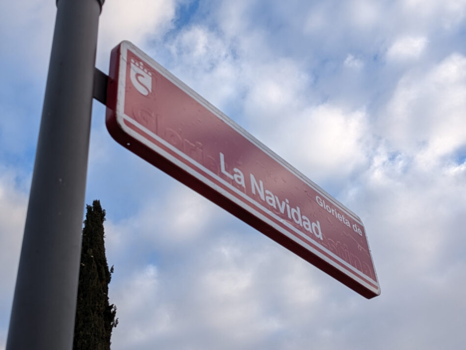 IU Sanse exige la inmediata restitución de las placas de la Glorieta de Palestina tras un acto de vandalismo