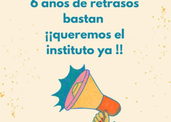  Asociación de Madres y Padres del Alumnado: «¿Cómo es posible que el instituto Ana Frank de Aravaca siga cerrado a pesar de estar completamente terminado?»