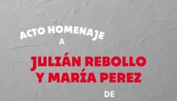Aluche rinde homenaje a Julián Rebollo y María Pérez, toda una vida de lucha por los derechos democráticos y sociales