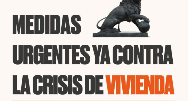 Concentración de protesta hoy ante el Congreso por el fin de la moratoria antidesahucios y el escudo social