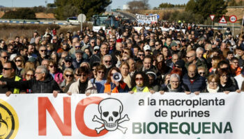 Protestan en Requena contra el proyecto de instalación de una planta de biogás