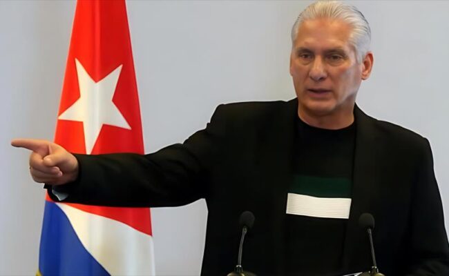 Díaz-Canel: EEUU busca “asfixiar energéticamente” al pueblo cubano