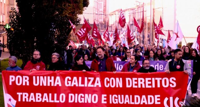 CIG, ELA, LAB, Intersindical Catalá, IAC, Intersindical Valenciana e STEI reuniranse cos partidos para tratar o SMI