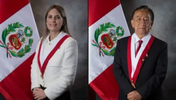 Alva (Acción Popular, derecha) y Balcazar (Perú Libre, izquierda) pasan a segunda vuelta para presidencia de Perú