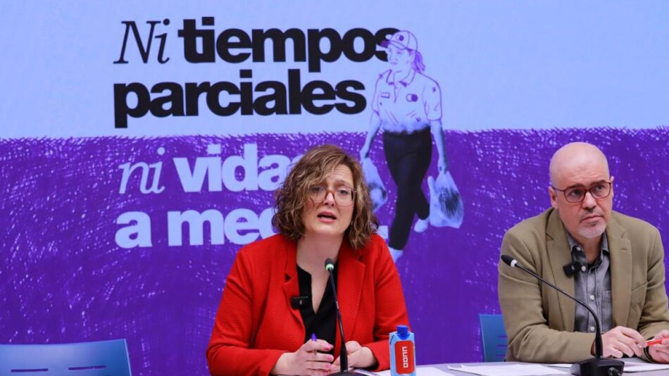 «Hay que reformar el contrato parcial para acabar con una brecha salarial que se cronifica»