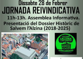Jornada de defensa del verd al Jardí de l’Alzina