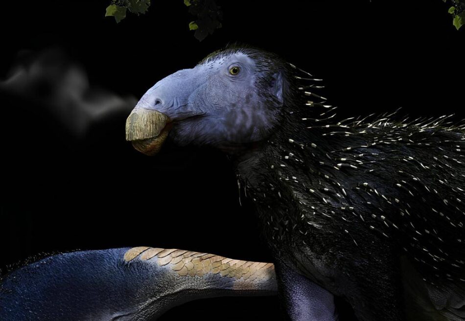 Descubren un dinosaurio herbívoro con una estructura defensiva única