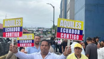 Protestas en Ecuador denuncian persecución política en la detención del alcalde Álvarez
