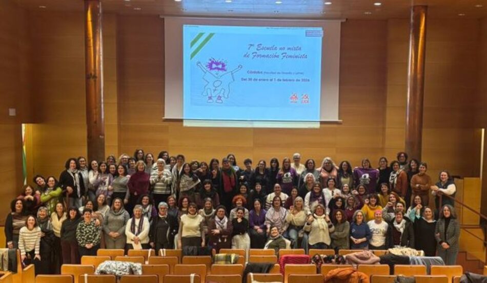 La 7ª Escuela Feminista del PCA en Córdoba reivindicó la paz y la defensa de los servicios públicos