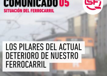 Sindicato ferroviario denuncia movilizaciones y huelgas para frenar los «pilares del actual deterioro de nuestro ferrocarril»