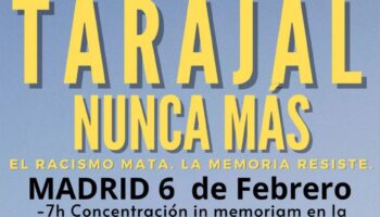 Convocadas hoy concentraciones en Madrid contra el racismo institucional y en memoria de las víctimas de El Tarajal