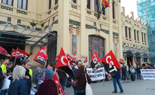 El SFF-CGT mantiene la huelga en el sector ferroviario al considerar insuficientes los acuerdos alcanzados