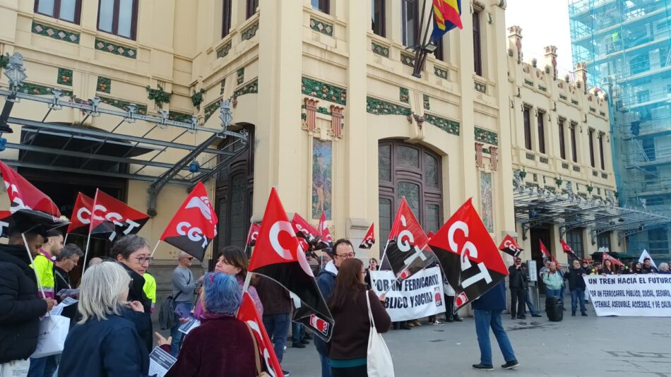 El SFF-CGT mantiene la huelga en el sector ferroviario al considerar insuficientes los acuerdos alcanzados