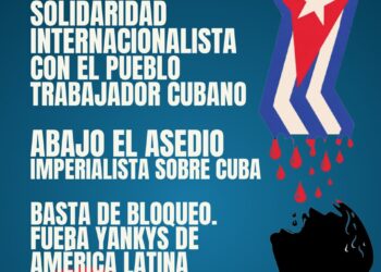 Convocada en Madrid una concentración en solidaridad con el pueblo trabajador cubano y contra el asedio imperialista, el 1 de marzo