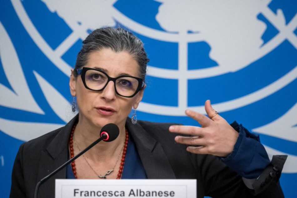 Varios Gobiernos europeos exigen la dimisión de la relatora de la ONU, Francesca Albanese, tras la difusión de un vídeo manipulado con IA