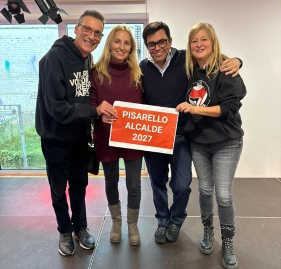 Gerardo Pisarello llama a la movilización y la cooperación para un frente amplio y «recuperar Barcelona»