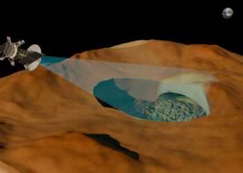 Hallan por primera vez una cueva volcánica en Venus