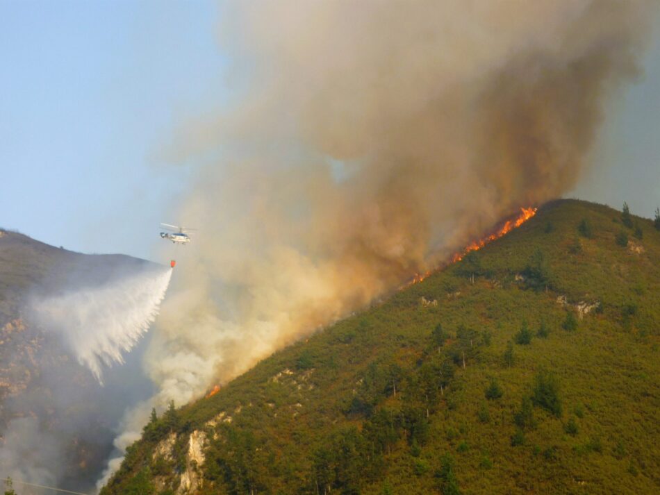 «No es el viento el que prende fuego en Asturias»