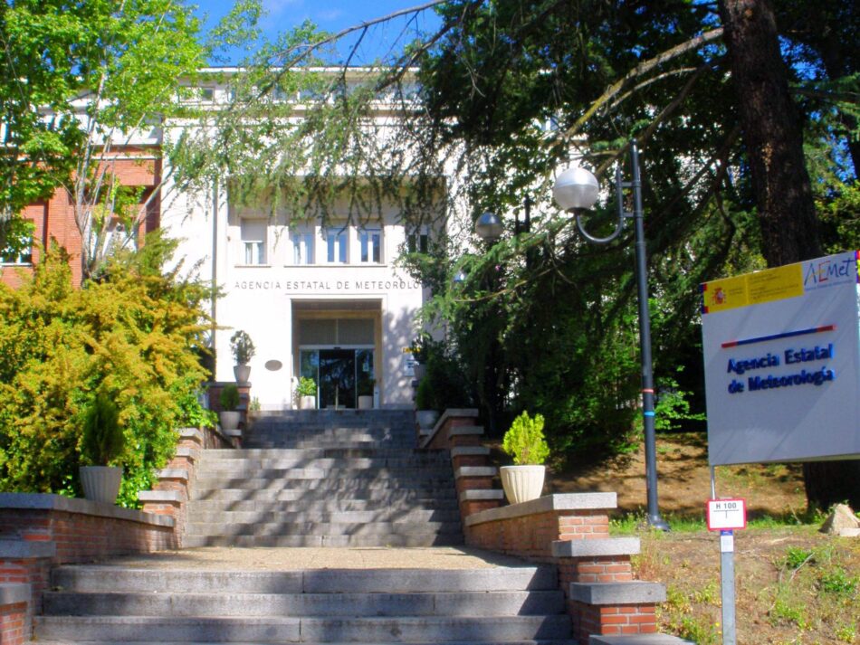 Alianza Verde pide al gobierno reforzar y mejorar las condiciones de AEMET frente a su deterioro en un momento crítico por el agravamiento de la crisis climática