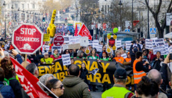 Indignación ante el nuevo decreto del Gobierno que exime de la moratoria antidesahucios a las viviendas de caseros con una o dos propiedades