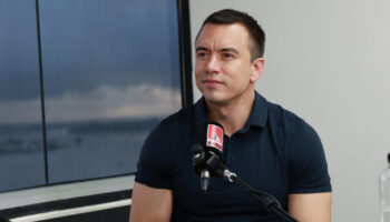 Noboa niega que exista persecución política en Ecuador