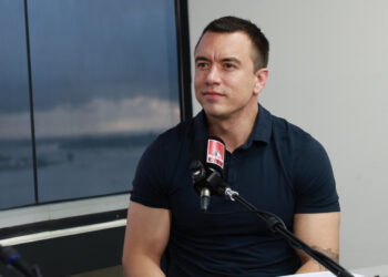 Noboa niega que exista persecución política en Ecuador