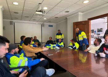 Se cumplen 19 días de huelga indefinida de la plantilla de redes de saneamiento Málaga