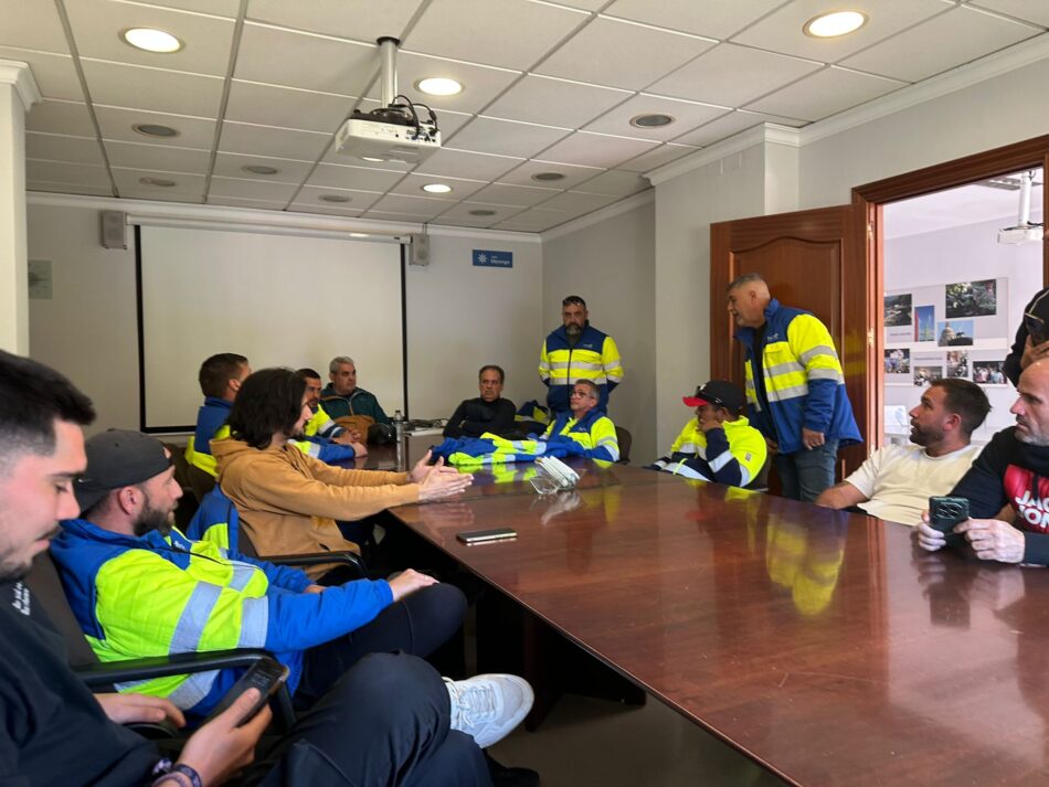 Se cumplen 19 días de huelga indefinida de la plantilla de redes de saneamiento Málaga