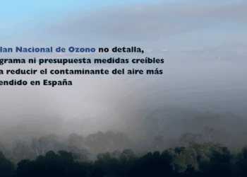 El Plan Nacional de Ozono no detalla, programa ni presupuesta medidas creíbles para reducir el contaminante del aire más extendido en España