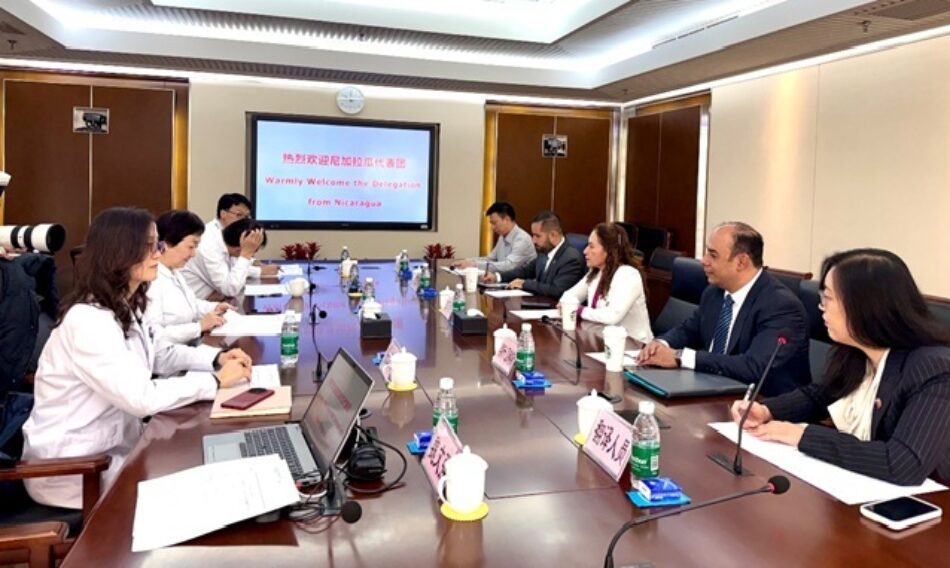 China muestra su admiración por el desarrollo del sistema de salud nicaragüense