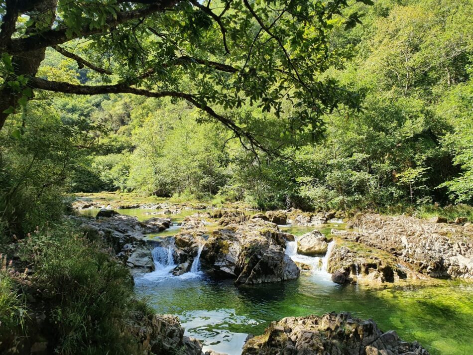 Autorizan secar el río Dobra para atender a los turistas de Cangas de Onís