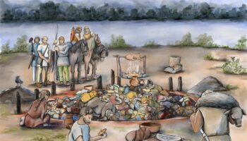 Una fosa común de la Edad de Hierro muestra un episodio de violencia dirigida a mujeres y niños